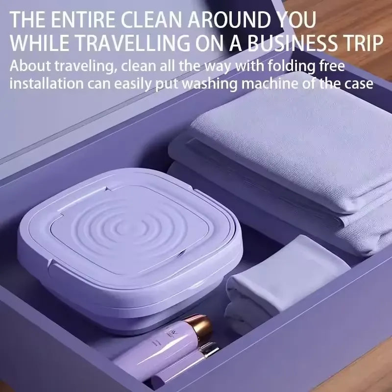 Portable Foldable Mini Washing Machine
