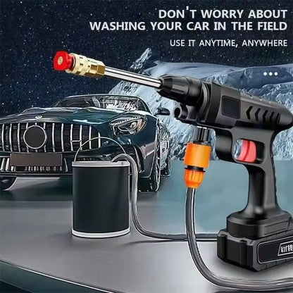 High Pressure Water Cleaning Gun⚡ Powerful 60 Bar Motor — Clean in Half the Time
