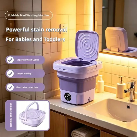 Portable Foldable Mini Washing Machine