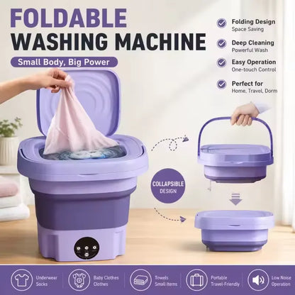 Portable Foldable Mini Washing Machine